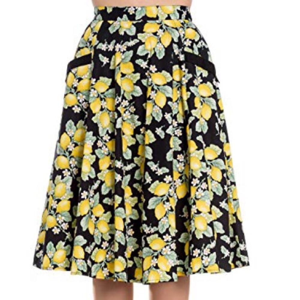 Hell Bunny Lemon Skirt
